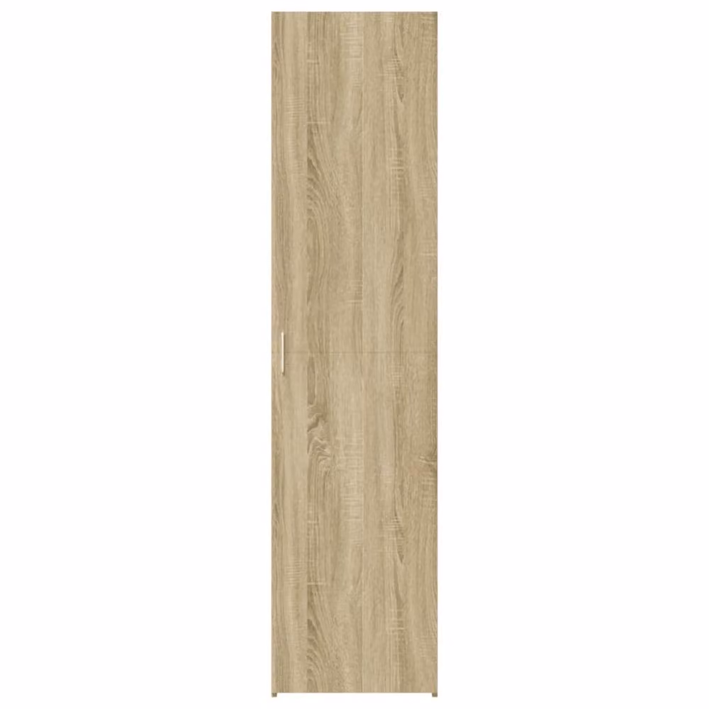 Berkfield Home Sonoma Oak Highboard in Brown, W/D/H: 45 x 42.5 x 185 cm – 2