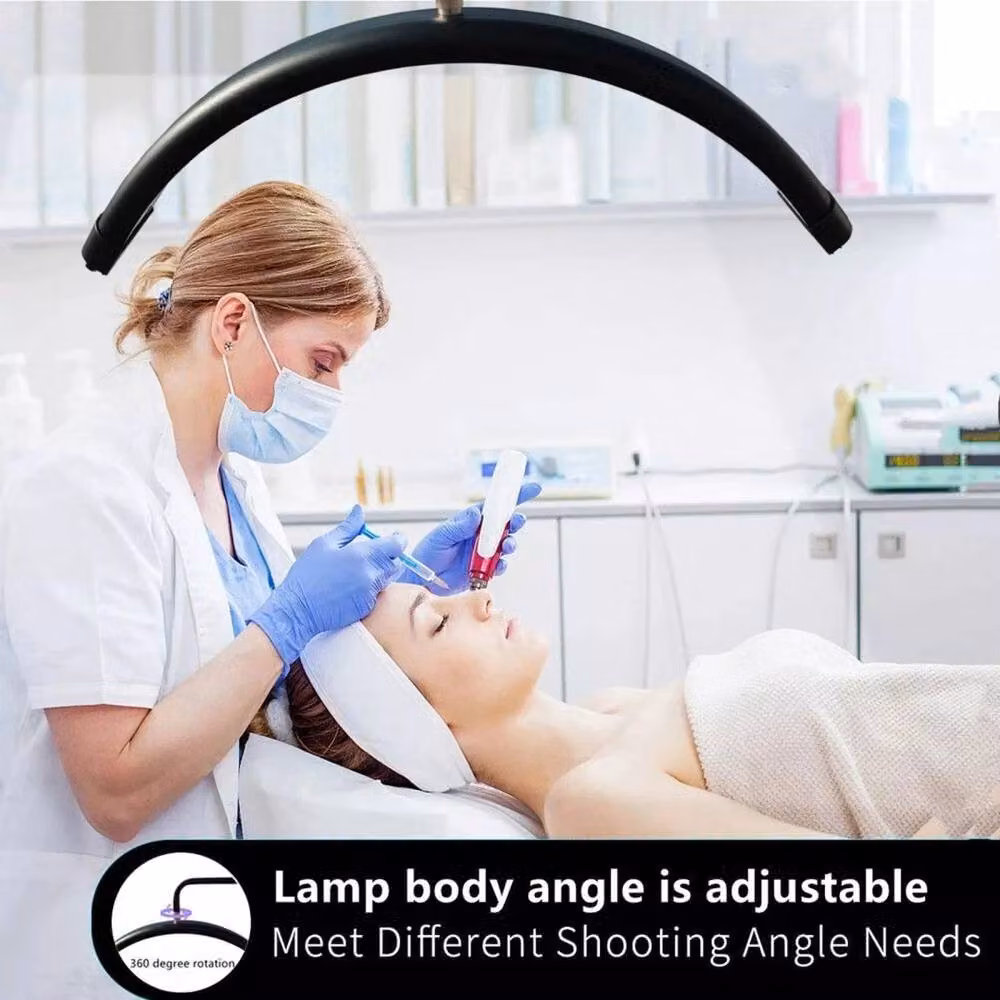 SPETLEK Dimmable Half-moon Shaped LED Floor Fill Light in Black – 2