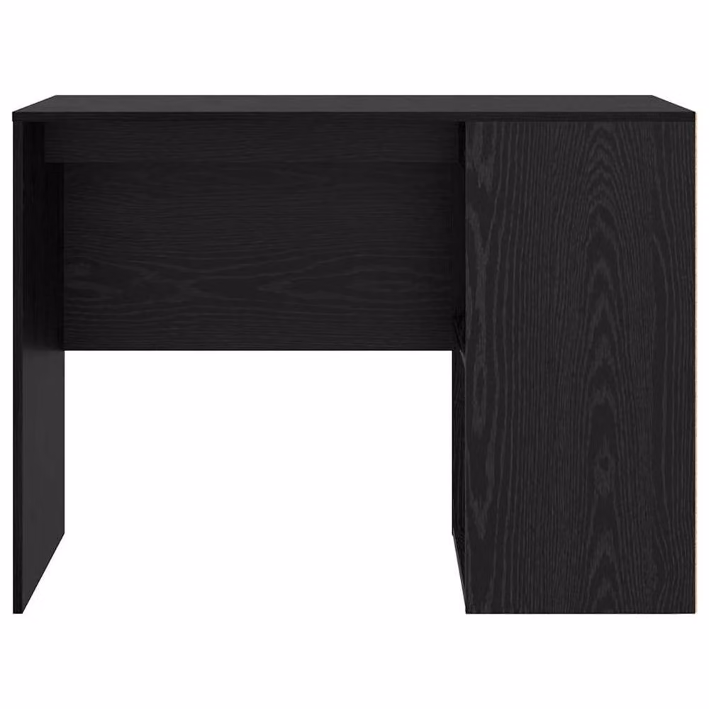 Berkfield Home Black Oak Writing Desk in Modern Engineered Wood – 5