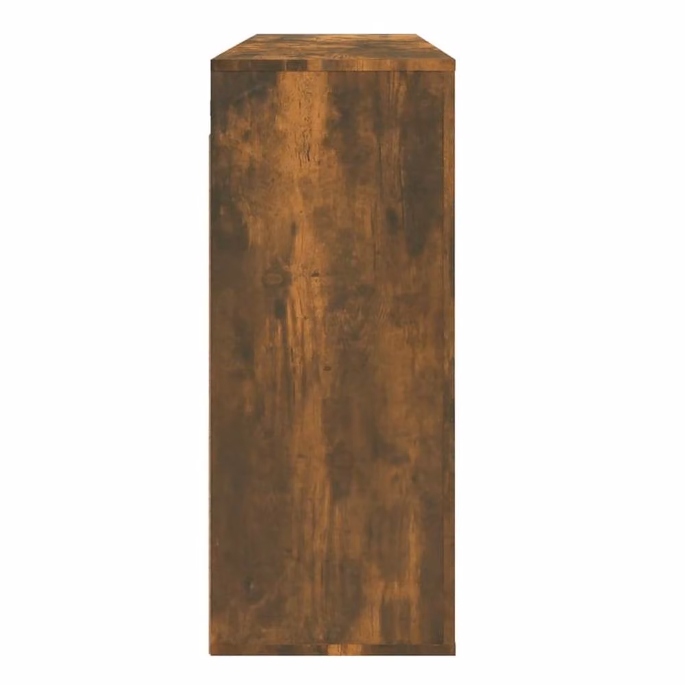 Berkfield Home Wall Mounted Cabinet in Smoked Oak Brown, W/D/H: 80 x 33 x 80 cm – 3