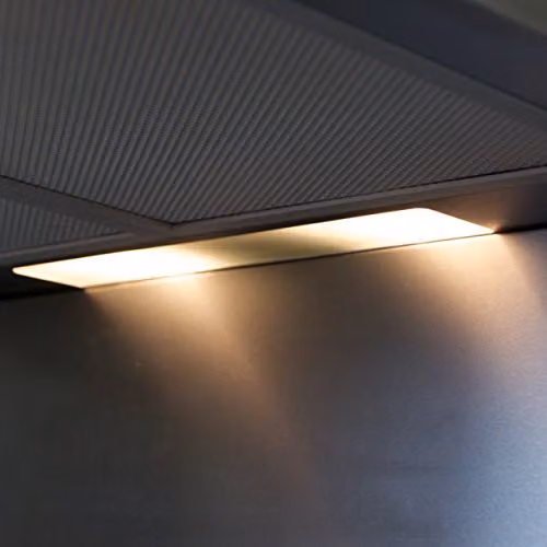 igenix Wall Mounted Stainless Steel and Aluminium Extractor Hood in Silver, W: 60 cm, H: 72 cm, D: 56 cm – 2