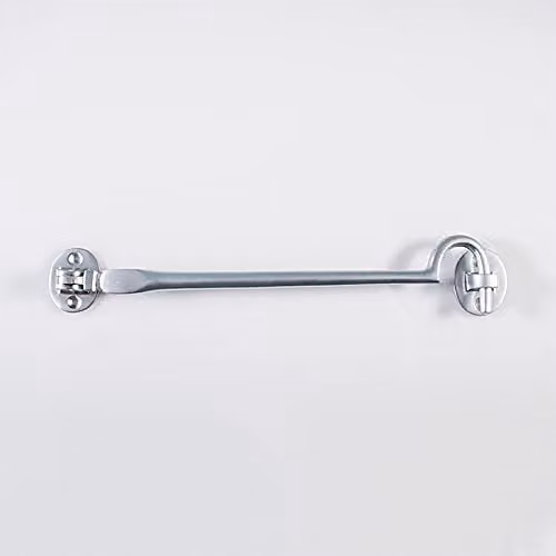 Loops Heavy Duty Cabin Hook and Eye in Chrome, 25.4 cm Arm