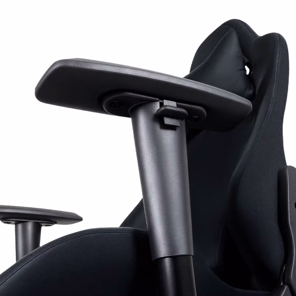 Levede Black Ergonomic Gaming Chair for Adults with Headrest, Swivel Function and Armrests – 5
