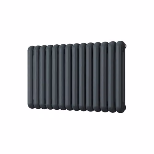 UK Radiators Sherwood Anthracite Round Top Column Radiator, W: 993 mm, H: 600 mm – 2
