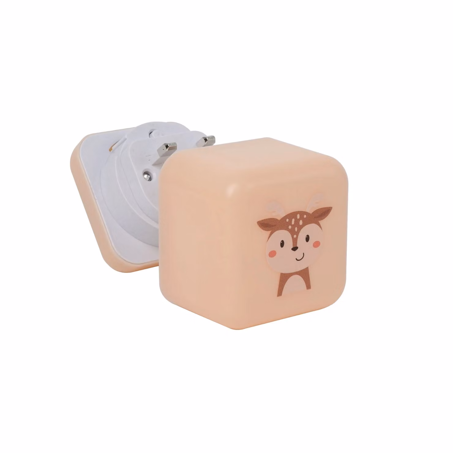 Cloud B Cube B Finley Fawn Silicone Rechargeable Night Light and Reading Lamp in Beige – 2
