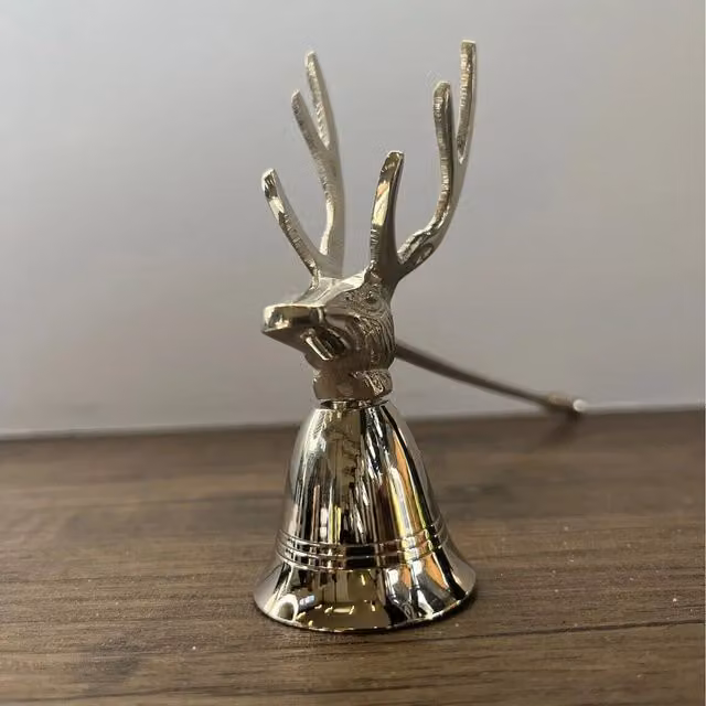Marco Paul Reindeer Candle Wick Snuffer in Silver