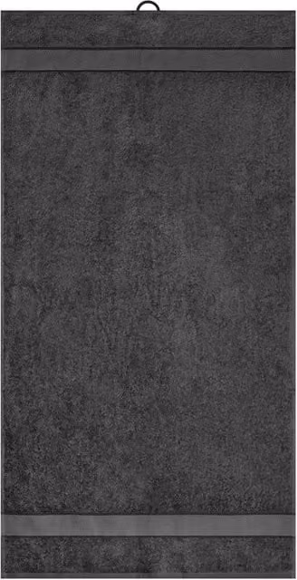 Myrtle Beach Fluffy Cotton Terrycloth Hand Towel in Grey, W: 50 cm x H: 42 cm