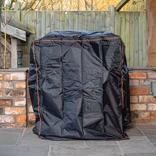Samuel Alexander Heavy Duty Waterproof Anti UV Windproof Outdoor Protective Garden BBQ Cover, Black, W: 110 cm – 1
