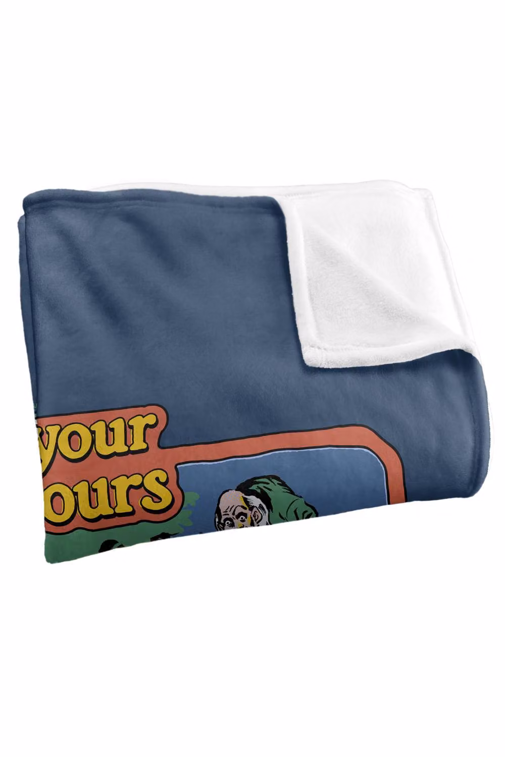 Steven Rhodes Meet Your Neighbours Multicolour Fleece Throw Blanket W/D/H: 152 x 127 cm – 3