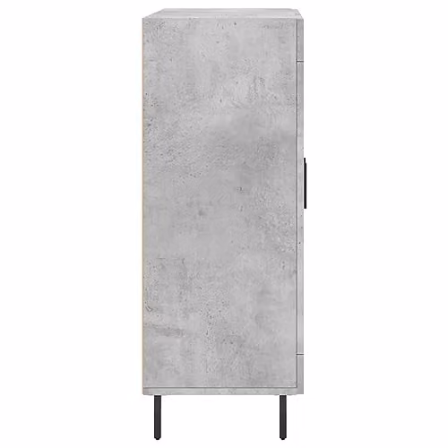 vidaXL Modern Sideboard in Grey, W/D/H: 69.5 x 34.0 x 90.0 cm – 3