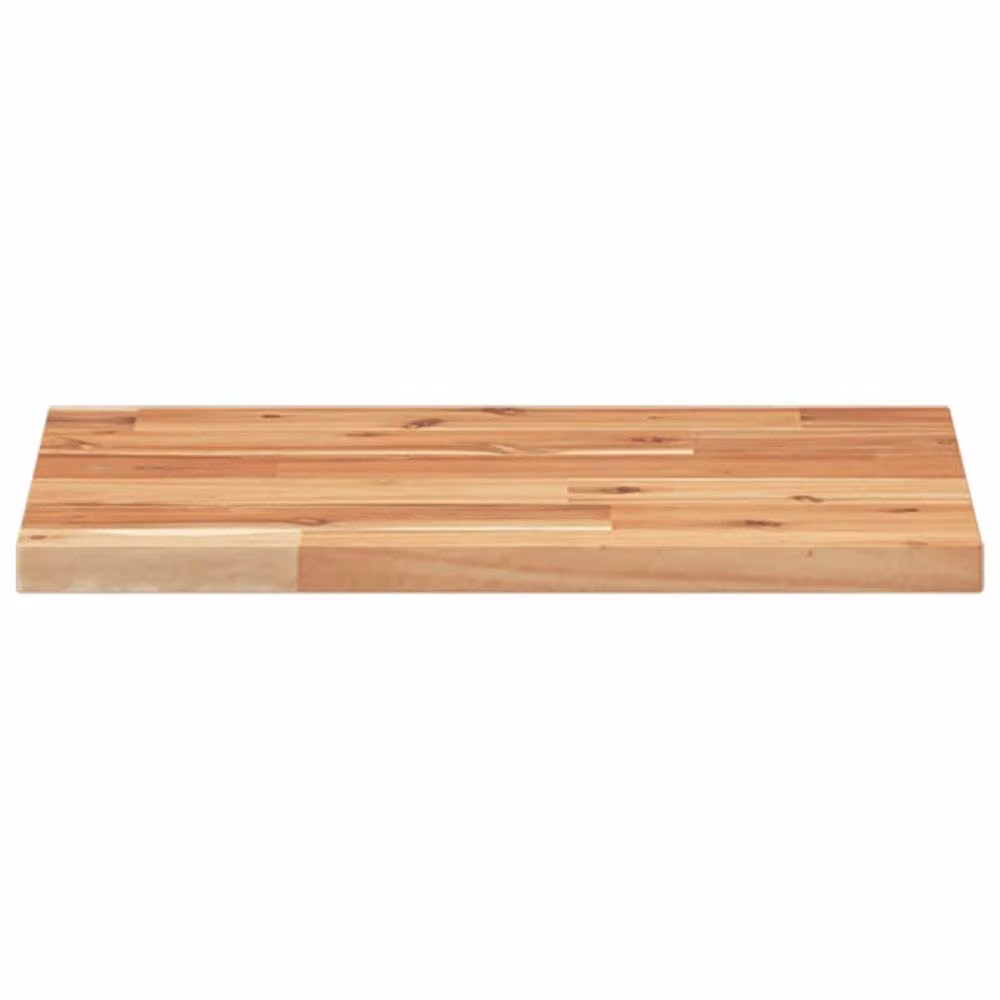 Berkfield Home Compact Floating Shelf, Brown Oil Finished Solid Acacia Wood, W: 40 cm, D: 30 cm, H: 2 cm – 2
