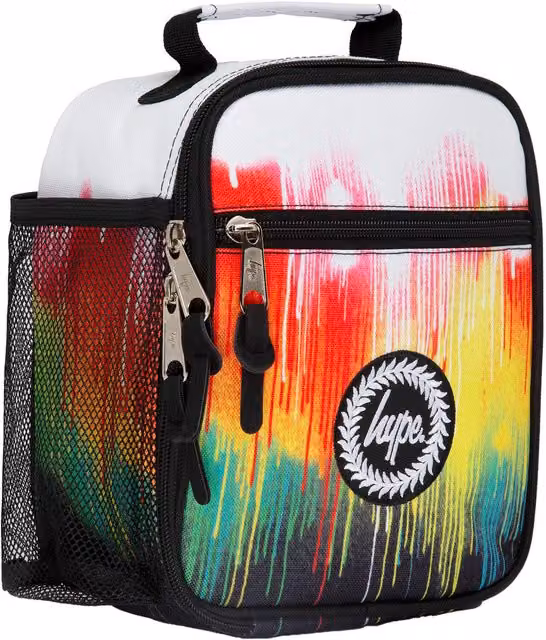 Hype Kids Thermal Insulated School Lunch Bag, 4.5 l, Multicolour