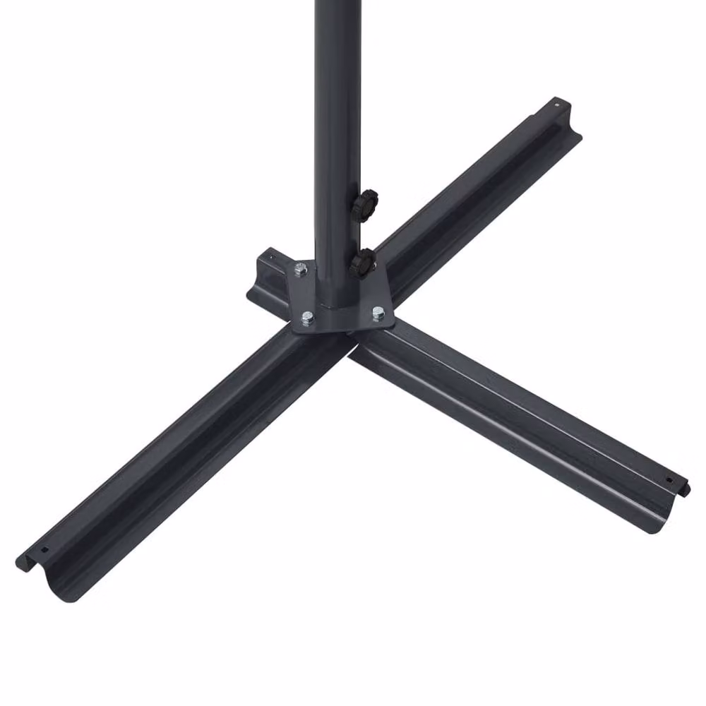 Berkfield Home Free Standing Awning in Anthracite Black, W: 500 cm, D: 300 cm – 2