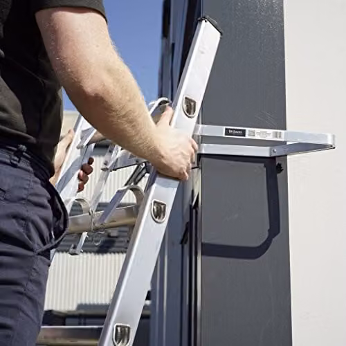 TB Davies 1400-001A Universal V-Shaped Down Pipe Ladder Stand Off Accessory Kit in Silver – 3