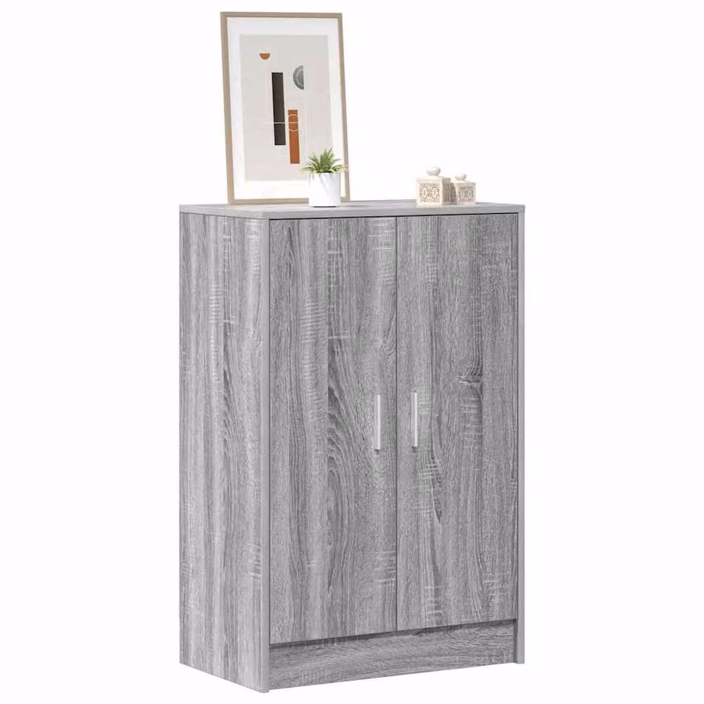Berkfield Home Grey Sonoma Shoe Cabinet W/D/H: 60 x 35 x 92 cm – 2