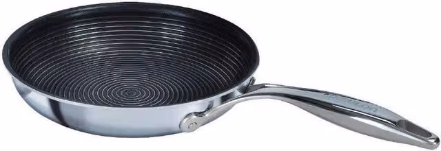 Circulon SteelShield C-Series Non Stick Stainless Steel Frying Pan, Silver, Diameter: 22 cm – 1