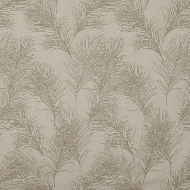 Terrys Feather Fabric in Beige
