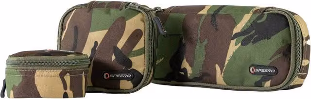 Speero Camo Pouch Pack of 3 in Green and Multicolour