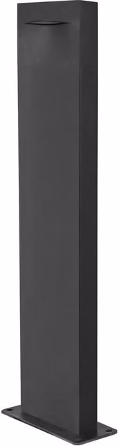 Netlighting Hide LED Outdoor Bollard in Grey with 4000K Neutral White Light, IP65 Rated – 4