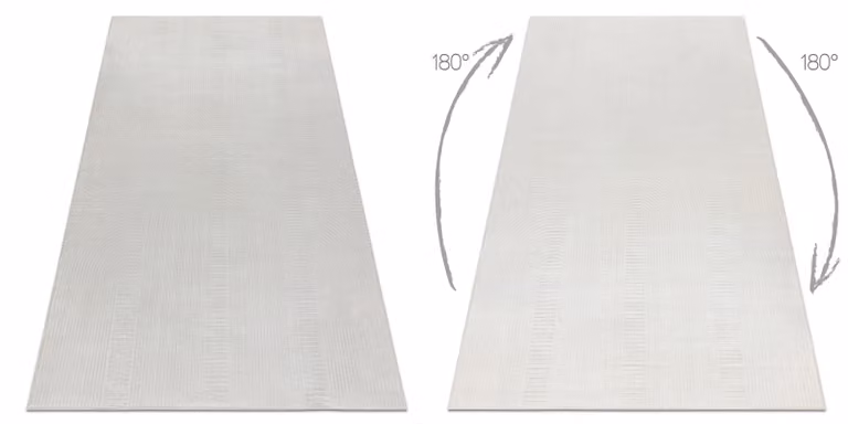 RugsX Balance Yellow Rectangular Rug, W: 120 cm, D: 170 cm