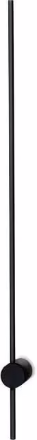 Netlighting Essence Tall Integrated LED Wall Lamp, Black, Height: 124 cm, 3000K Warm White