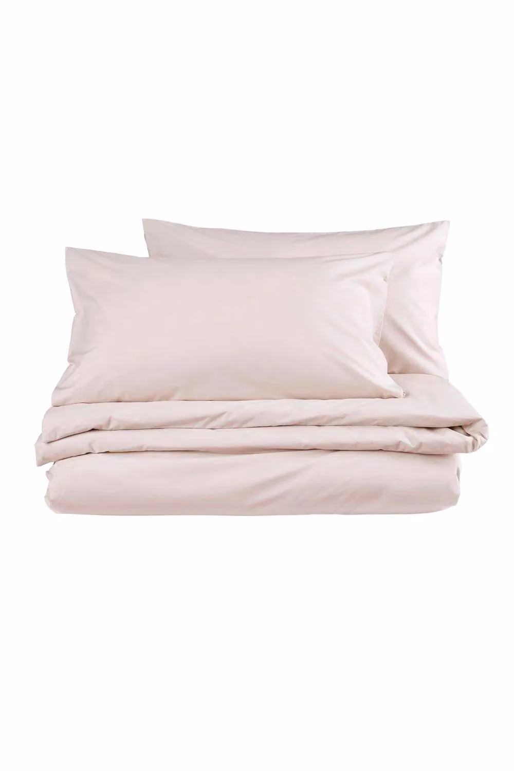 Christy Organic Cotton Percale Duvet Cover and Pillowcase Set in Pink – 2