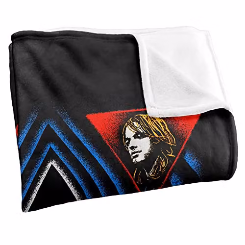 LOGOVISION Pink Floyd Dark Side Super Soft Fleece Throw Blanket, White, W/D/H: 152 x 127 cm – 2