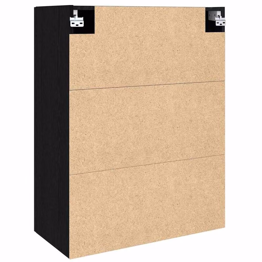 Berkfield Home Black Oak Hanging Cabinet W: 69.5 cm, D: 34 cm, H: 90 cm – 5