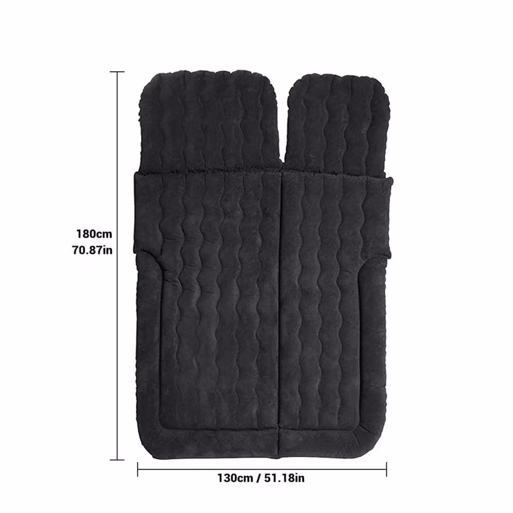 KORVIXA Double Inflatable Car and SUV Air Bed Mattress in Black, W/D/H: 180 x 130 cm – 2