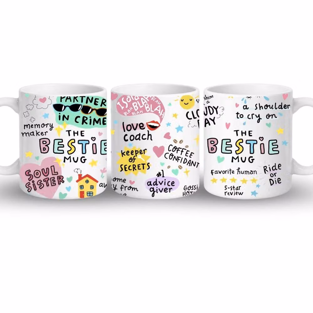 Aye Do Gifts The Bestie Mug in White – 2