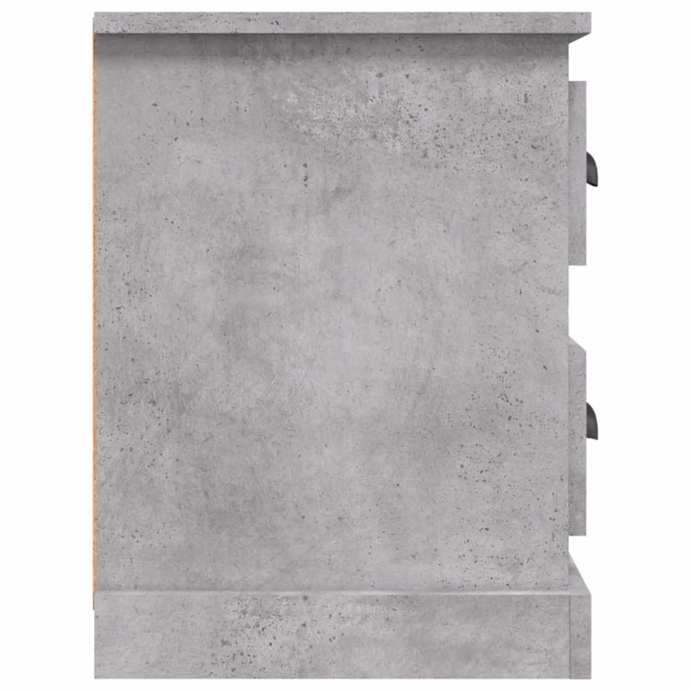 Berkfield Home TV Cabinet in Concrete Grey, W/D/H: 102 x 35.5 x 47.5 cm – 3