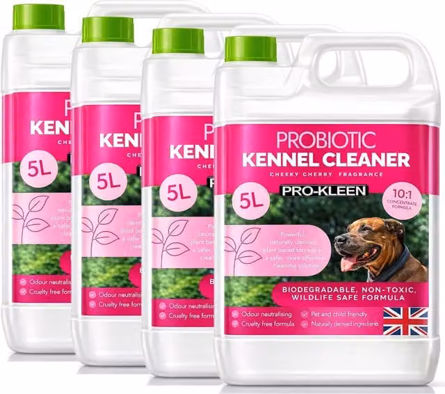Pro-Kleen ProBiotic Kennel Cleaner Biodegradable Non-Toxic Wildlife Safe Cherry 20kg