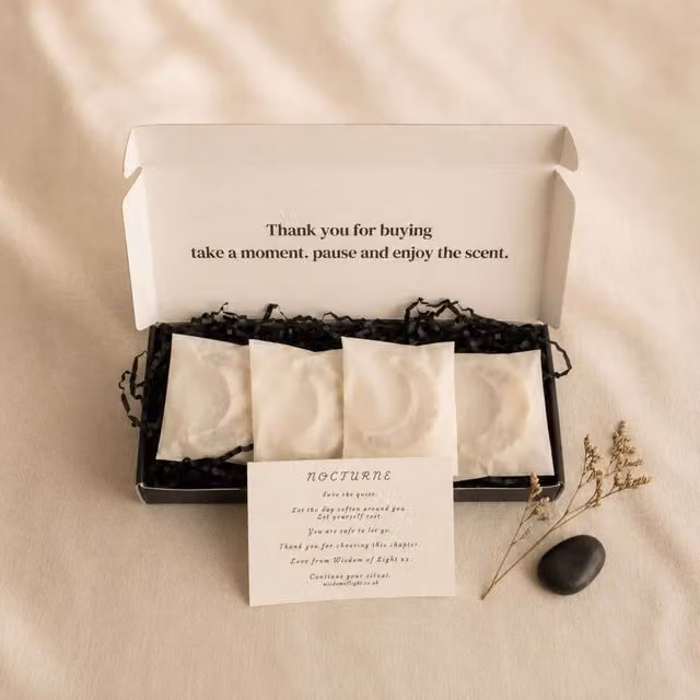 Wisdom of Light Chapter IV Nocturne Wax Melts in White
