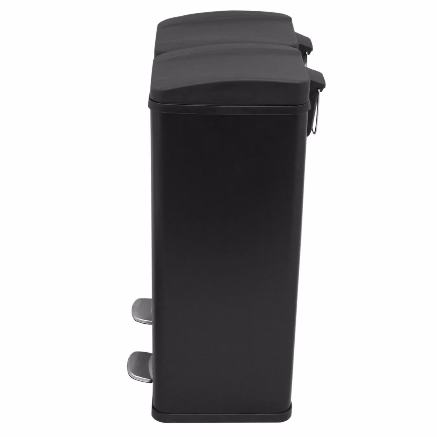 Monstershop 60L Dual Pedal Bin in Black with Removable Inner Bucket – 6