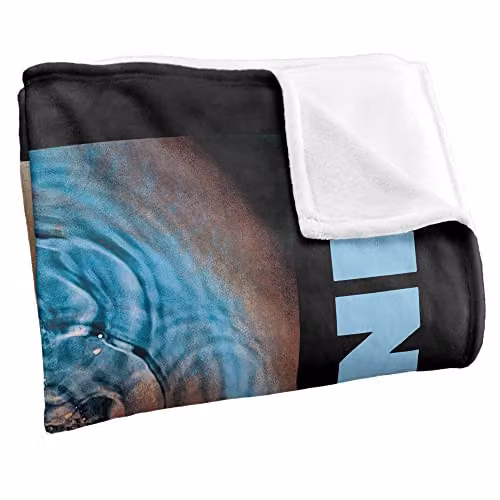 LOGOVISION Pink Floyd Meddle Super Soft Fleece Throw Blanket, Multicolour, W/D: 152 x 127 cm – 2