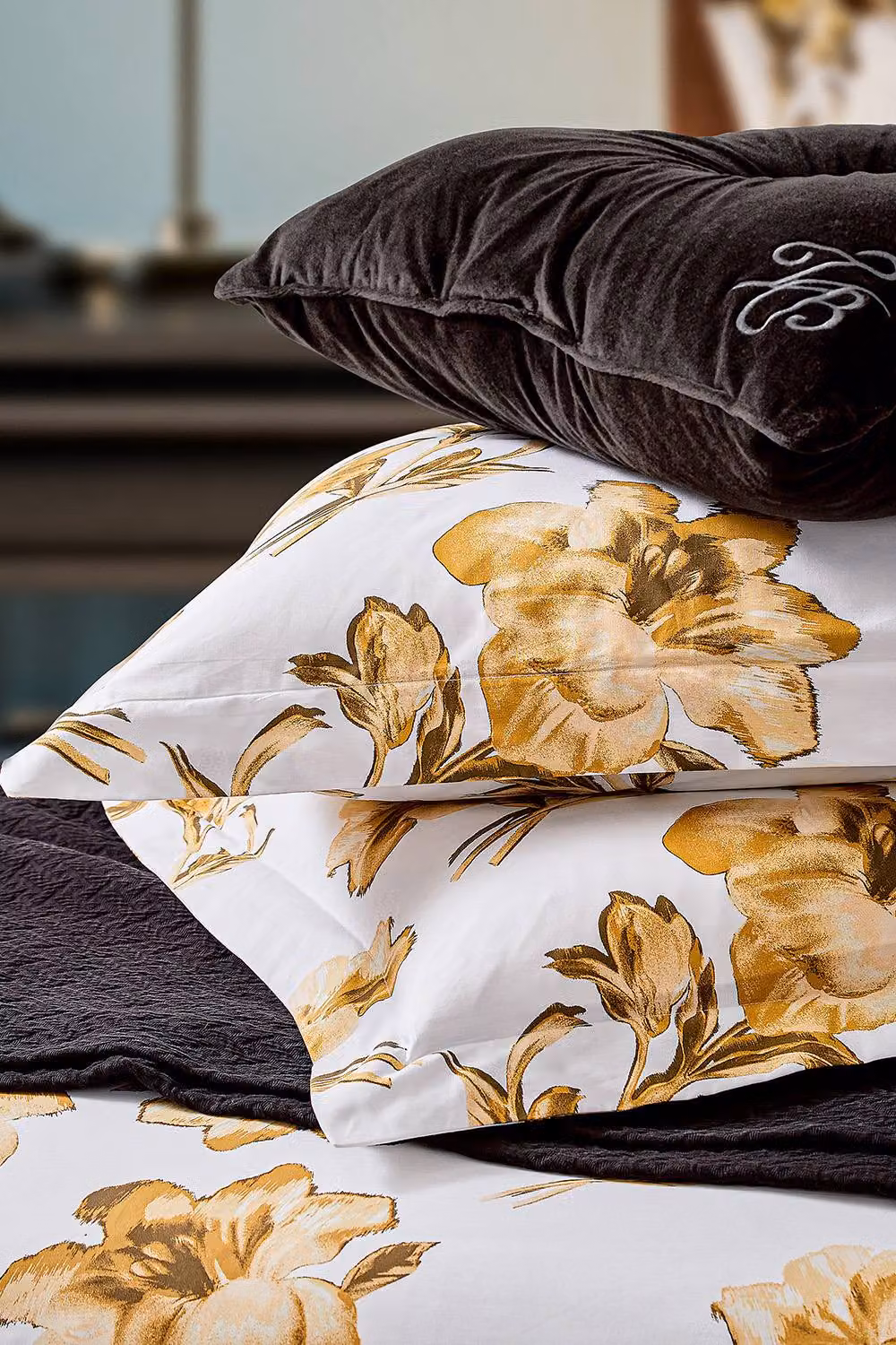 Ted Baker Midnight Garden Reversible Cotton Mako Satin Duvet Cover and Pillowcase Set, Multicolour, W: 180 cm, H: 200 cm – 5