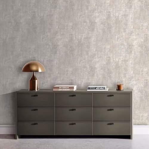 Muriva Etta Texture Abstract Wallpaper in Beige and Grey – 2