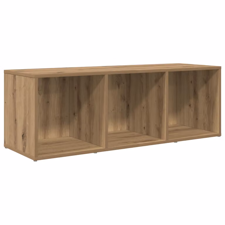 Berkfield Home TV Cabinet with Storage in Artisan Oak Brown Engineered Wood