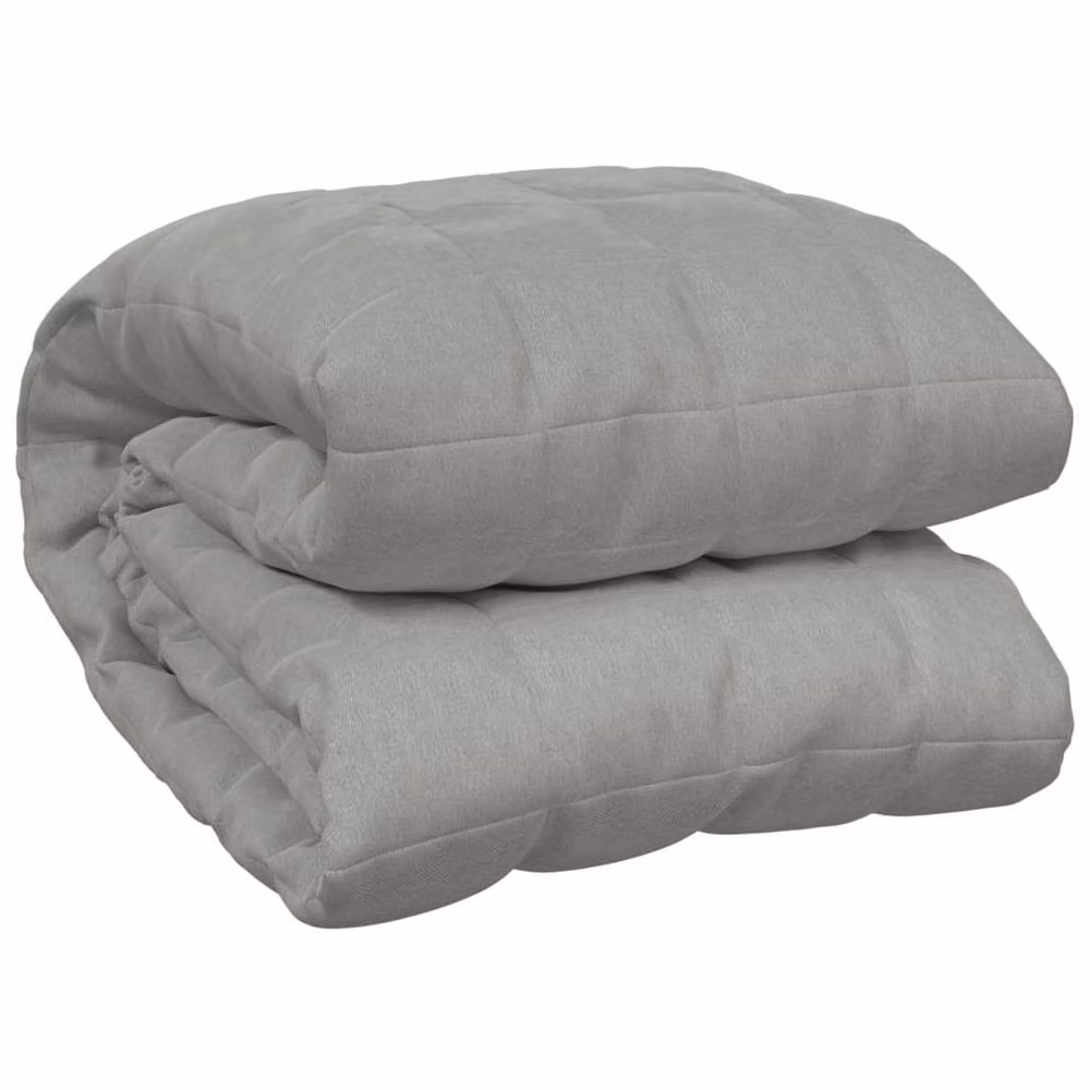 Berkfield Home Grey Weighted Blanket, W: 155 cm, D: 220 cm, 11 kg – 2