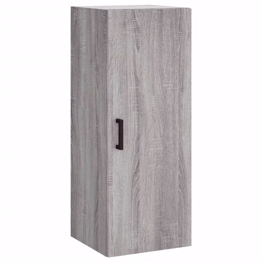 Berkfield Home Wall Mounted Cabinet in Grey Sonoma, W/D/H: 34.5 x 34 x 90 cm – 2