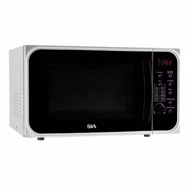 SIA 25l Freestanding Convection Combi Microwave Oven with Grill in Silver