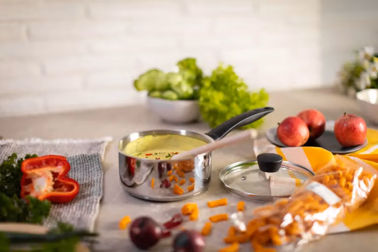 Kuhn Rikon Classic Stainless Steel Induction Safe Saucepan, 1.5 l, Silver