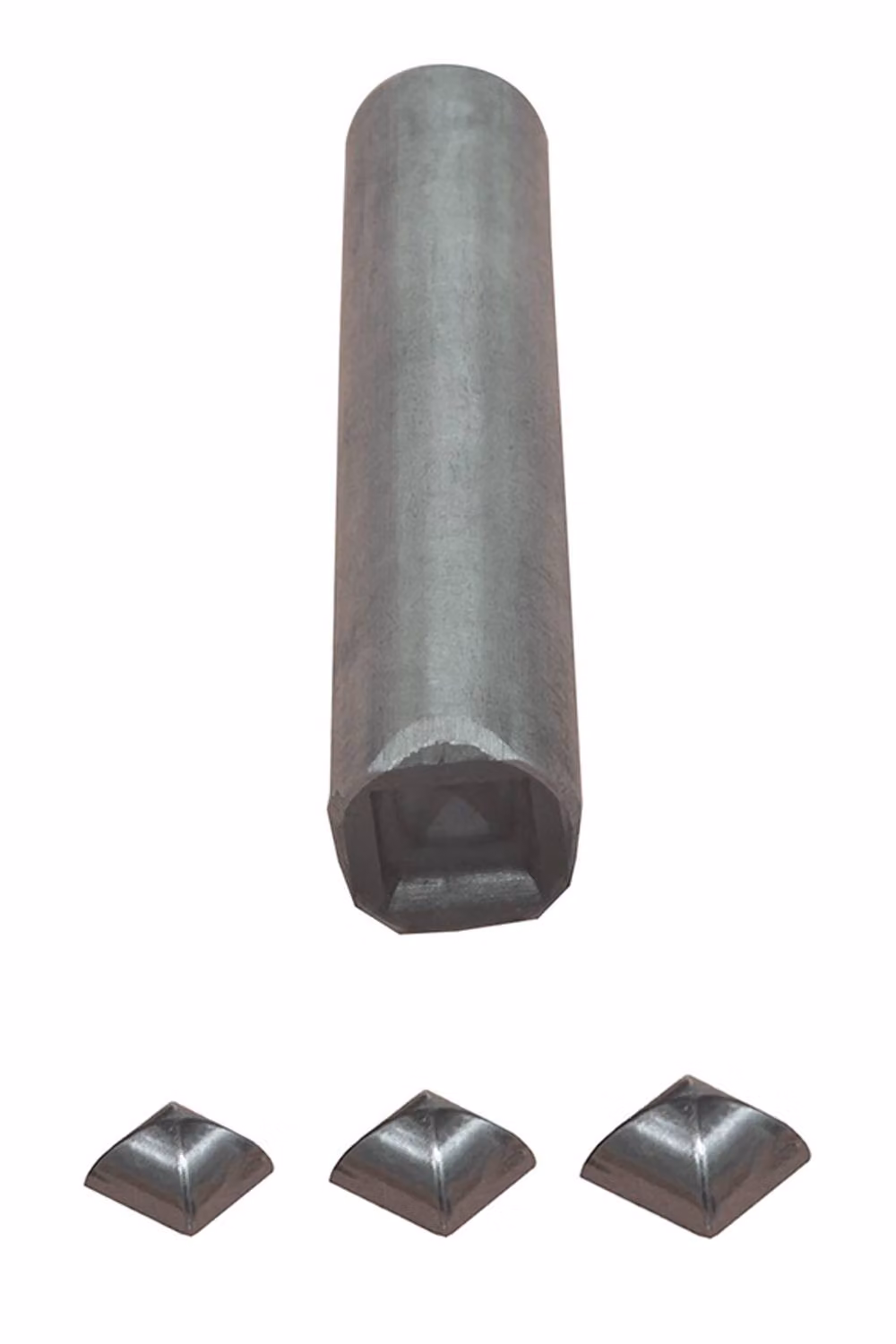 Neel Blue 6mm High and Low Pyramid Shape Pin Type Stud Hand Tools in Silver and Blue – 2
