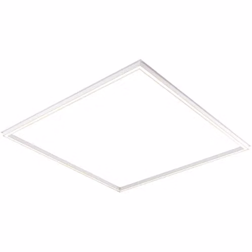 Loops Square Frame LED Ceiling Panel Light, 40W Cool White, White – 1