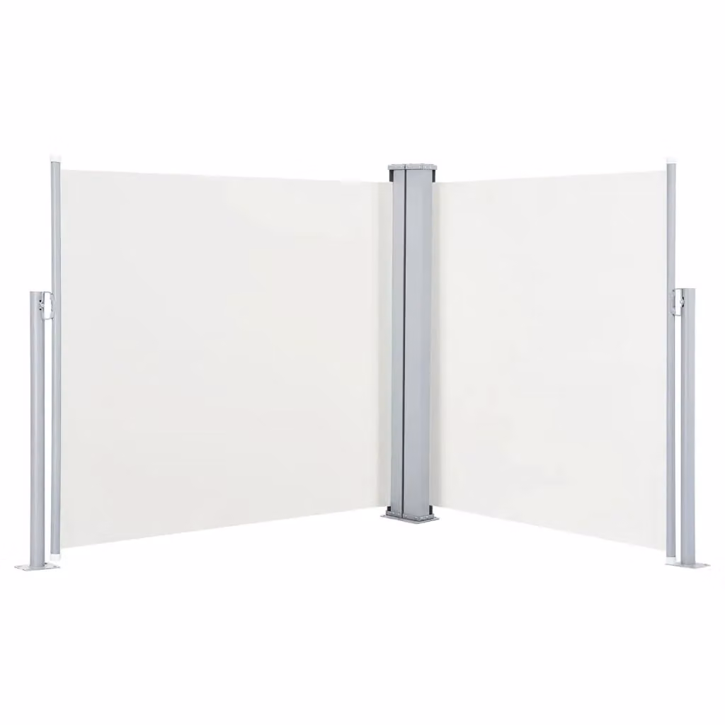 Berkfield Home Retractable Side Awning in Beige, W: 100 cm, D: 600 cm – 2