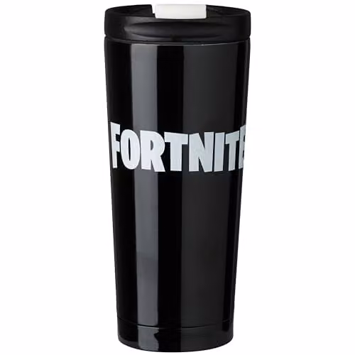 Get Trend Fortnite Insulated Stainless Steel Tumbler, Black, 425 ml