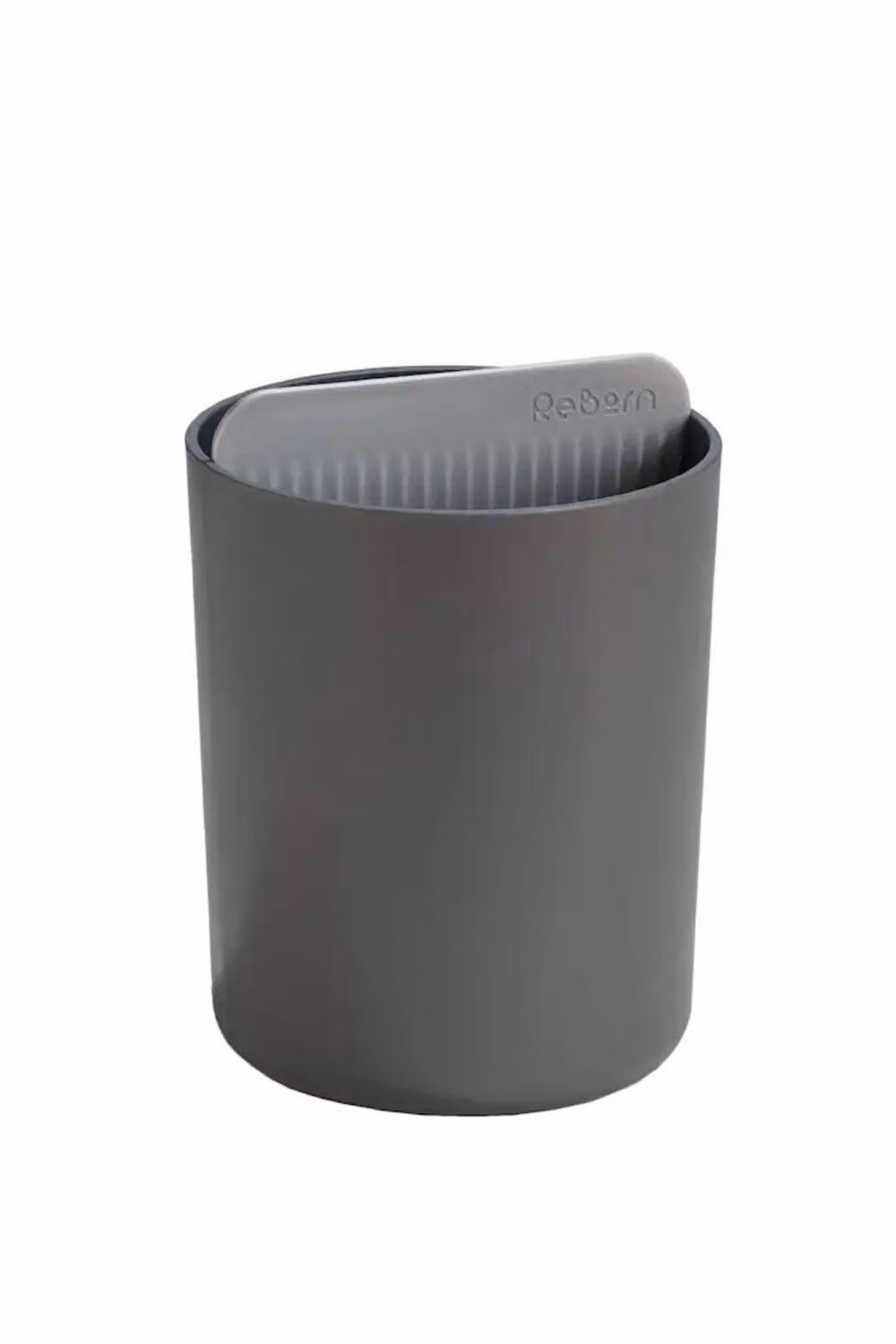 ReBorn Freestanding Kitchen Roll and Utensil Holder with Non-Slip Base, Grey – 3