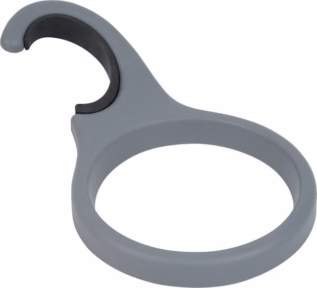 Clever Pots Drainpipe Pot Holder Planter, Grey, 20cm