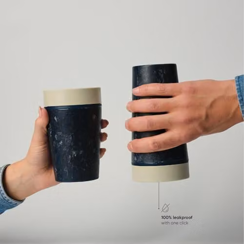 Circular & Co Reusable Coffee Cup in Grey or Beige, 236.588 ml – 4
