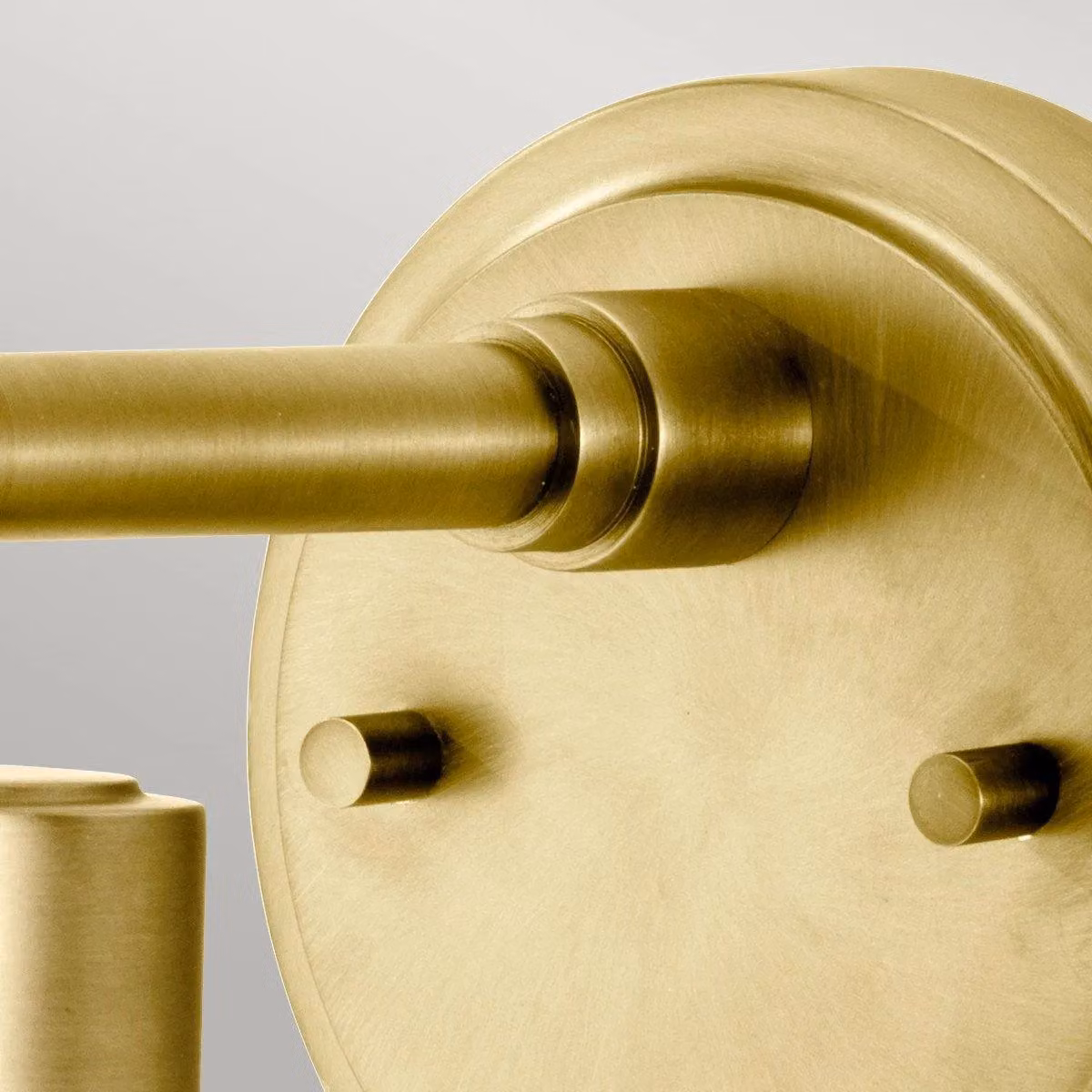 Netlighting Morvah Up and Down Outdoor Wall Light in Brushed Brass with Yellow Glass, IP44, E27 – 2